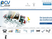 Tablet Screenshot of pcv-plotter.de